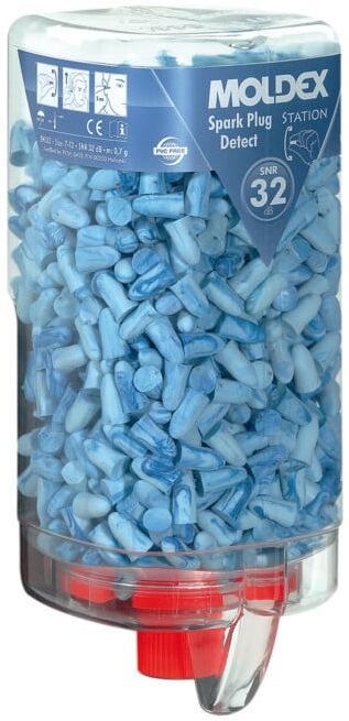 Moldex Bouchons d'oreille jetables Spark Plug Detect dans MoldexStation, grand SNR 32 dB (7859)