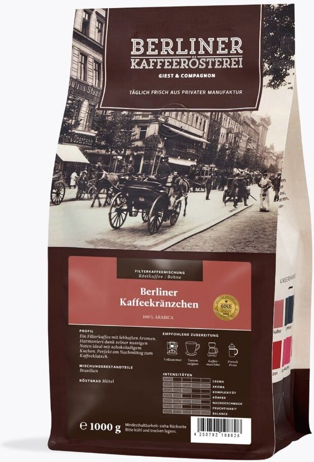 Berliner Kaffeerösterei Berliner Kaffeekränzchen 1kg
