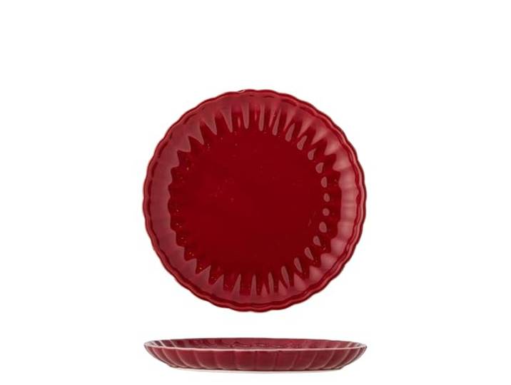 Bloomingville Latina Assiette Plate en faïence\, diamètre 20 x Hauteur 2 cm\, Assiette Plate\, en céramique\, pour Un Usage Quotidien et des Occasions spéciales\, Passe au Lave-Vaisselle et au Micro-Ondes
