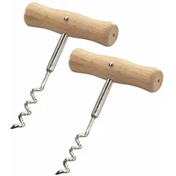 Westmark Korkenzieher 2er Set Woody, 101222E3
