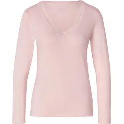 Tchibo - Langarm-Unterhemd - Damen - Gr. L - rosa