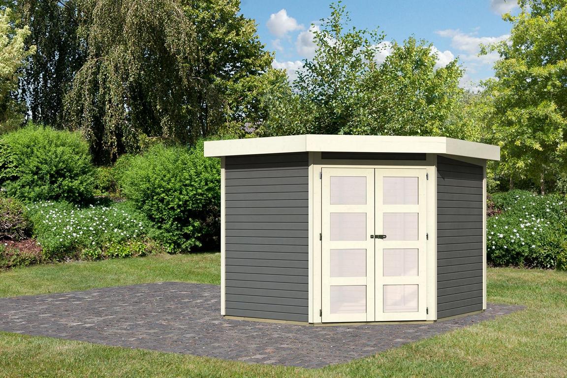 KARIBUHOLZT SH Goldendorf 5 terra 246x242x218 cm 08426716