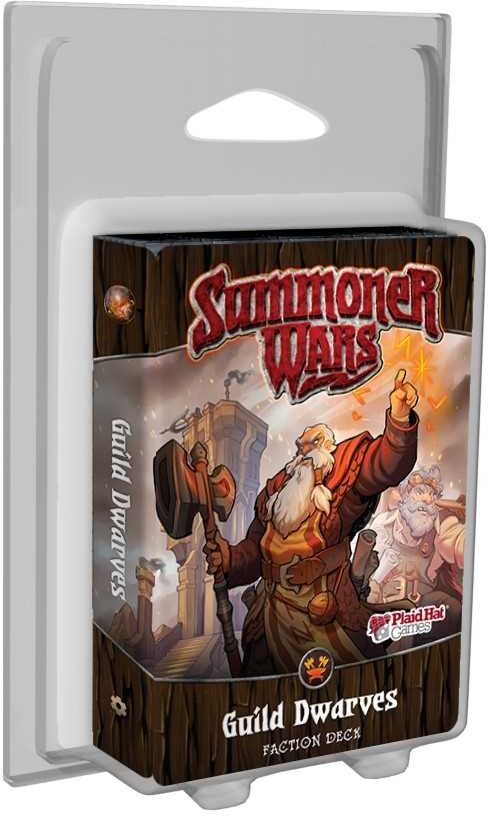 Summoner Wars: Guild Dwarves Faction Set for Strategic Tabletop Gameplay, Ages 10+, by Plaid Hat Games