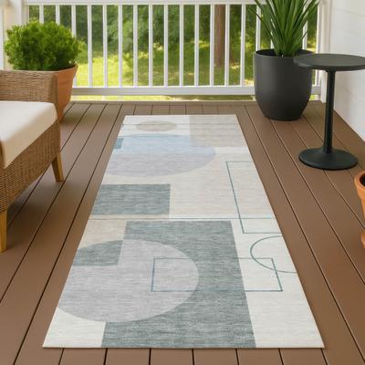 Addison Rugs Machine Washable Indoor/ Outdoor Modern Filly Chantille Rug
