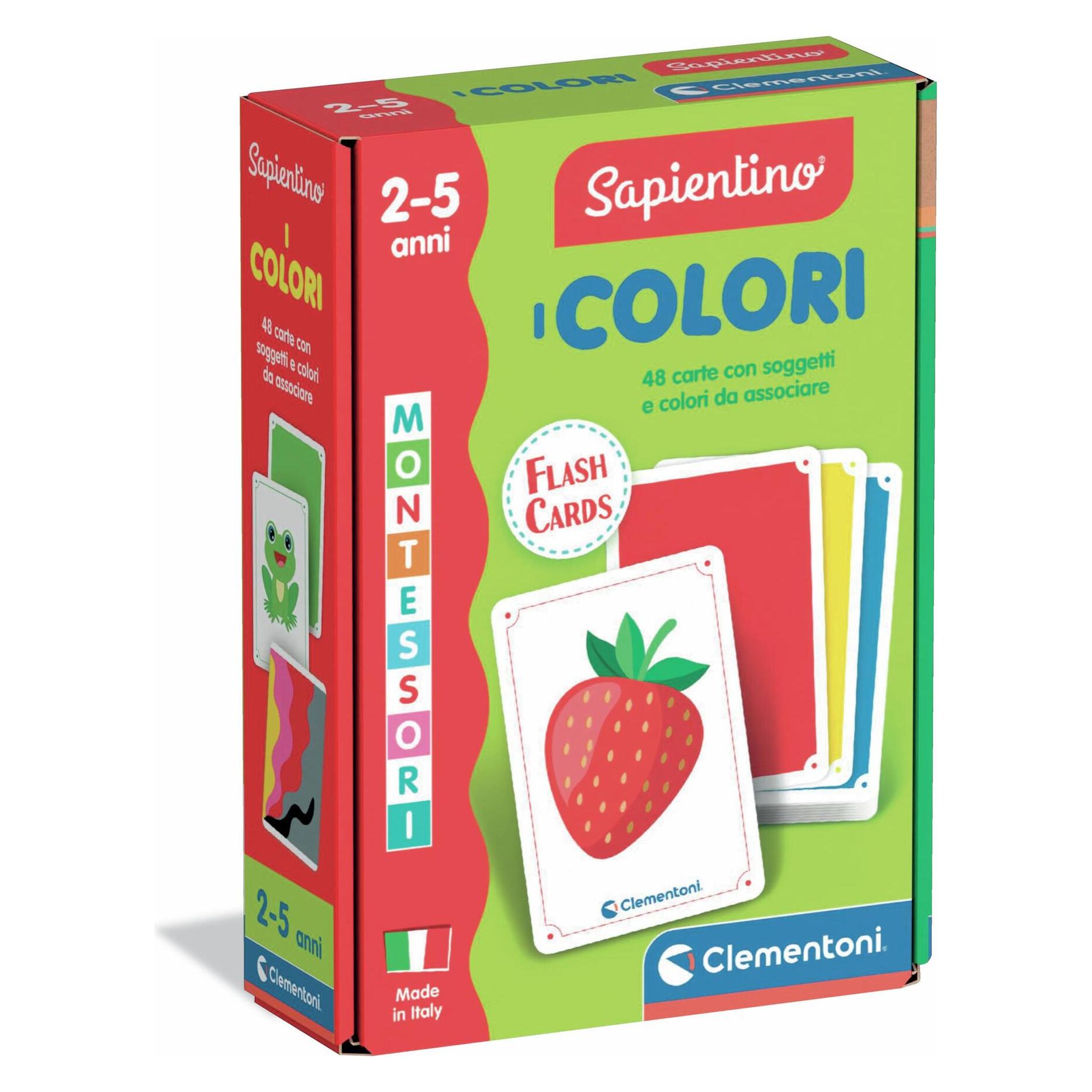 Clementoni Montessori Flashcards I Colori (56753793)