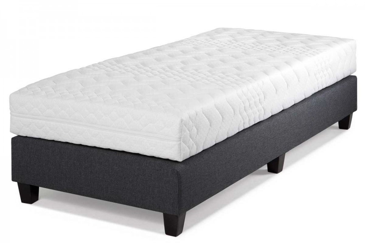 Hotelbed Cambridge Boxspring 90 x 210 cm antraciet