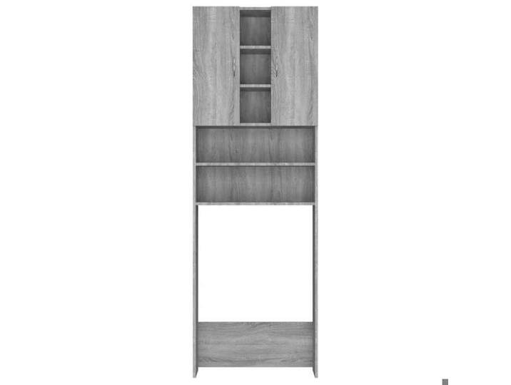 Elégant Meuble WC/machine à laver Sonoma gris - Meuble pour machine à laver Sonoma gris 64x25 5x190cm PRO9327592671495