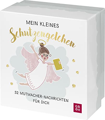 Groh Verlag - Mein kleines Schutzengelchen – 52 Mutmacher-Nachrichten für dich: Hochwertige Box mit 52 gefalteten Losen - das ideale Geschenk zum Abschluss, zum Auszug oder für das neue Jahr - Preis vom 15.10.2026 23:06:25 h