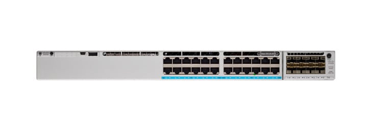 Cisco Catalyst C9300-24T-A Beheerde L2/L3 Gigabit Ethernet Switch met PoE-ondersteuning voor Rackmontage (1U)