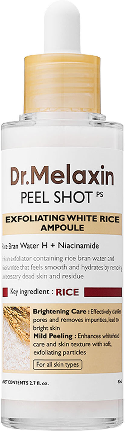 Dr. Melaxin DR.MELAXIN Peel Shot Exfoliant Rice Ampoule 80ml