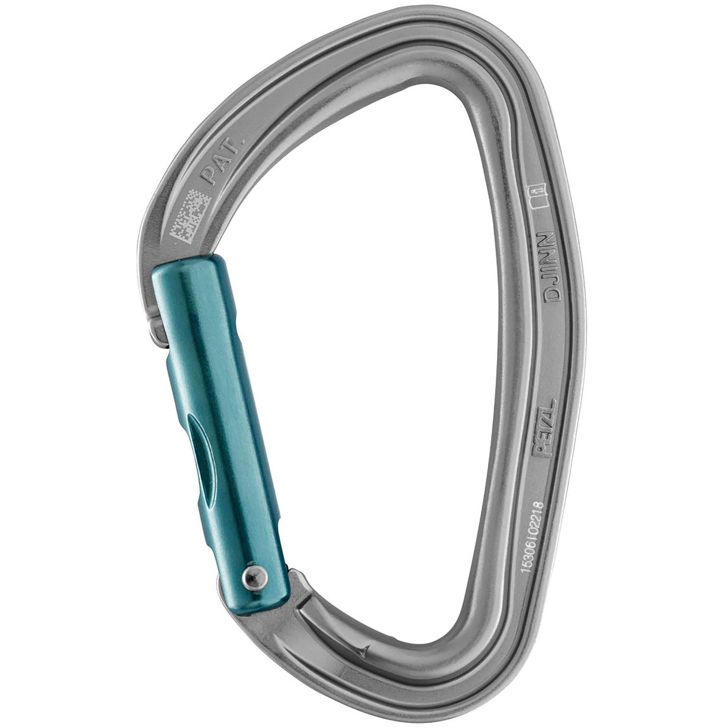 Petzl Djinn Straight Karabiner Karabiner grau Alpinklettern | Sportklettern