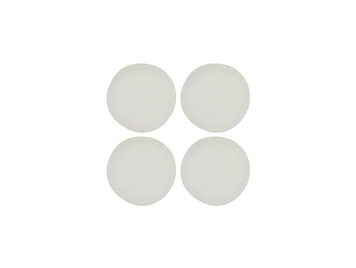 Assiette en grès blanc cassé HDServe