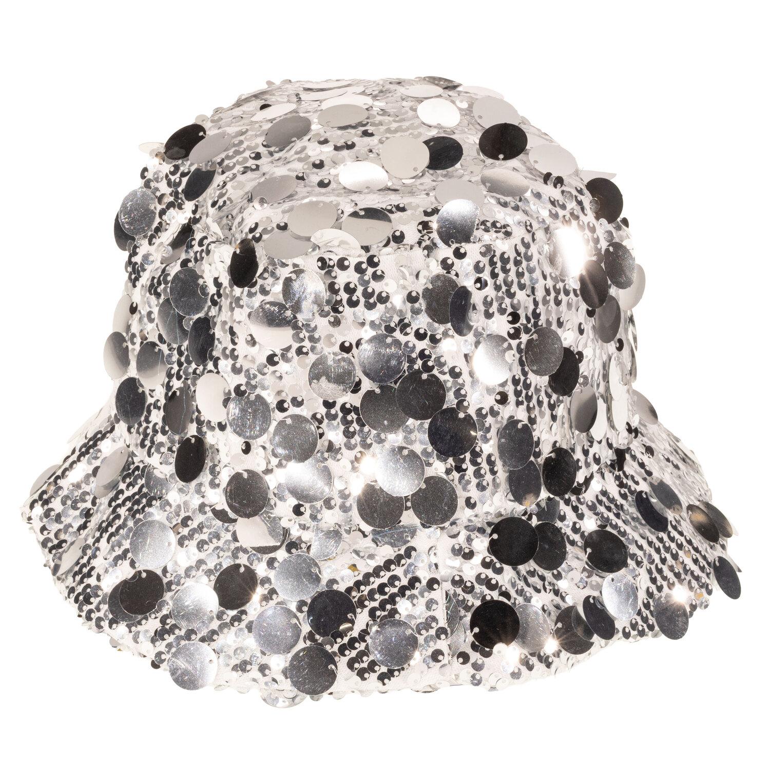 Fischerhut "Sequin", silber