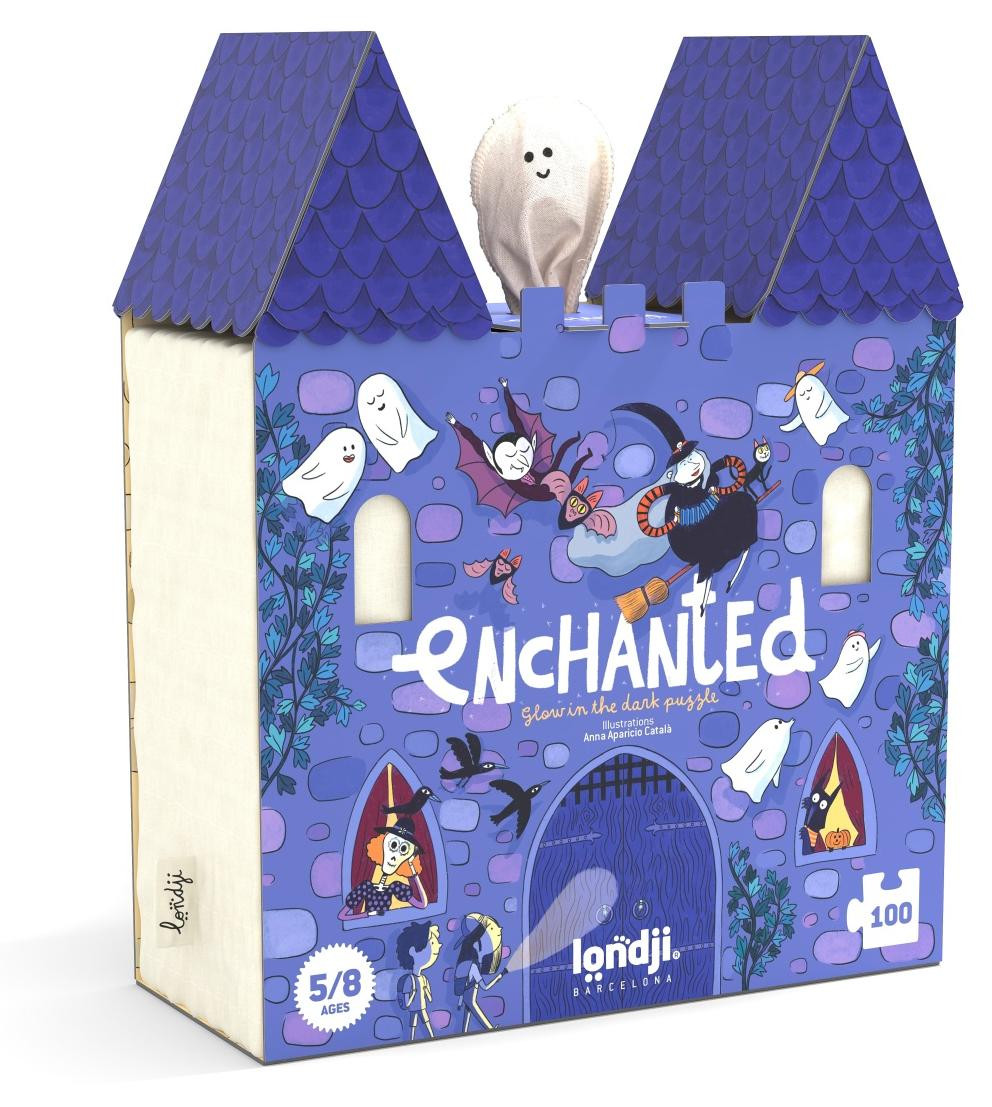 Londji Dubbelzijdige Puzzel Het Spookslot