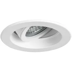 Brumberg 00006360 Einbaustrahler GX5,3 / max. 13 W LED, rund, schwenkbar, weiss matt, vertieft, I