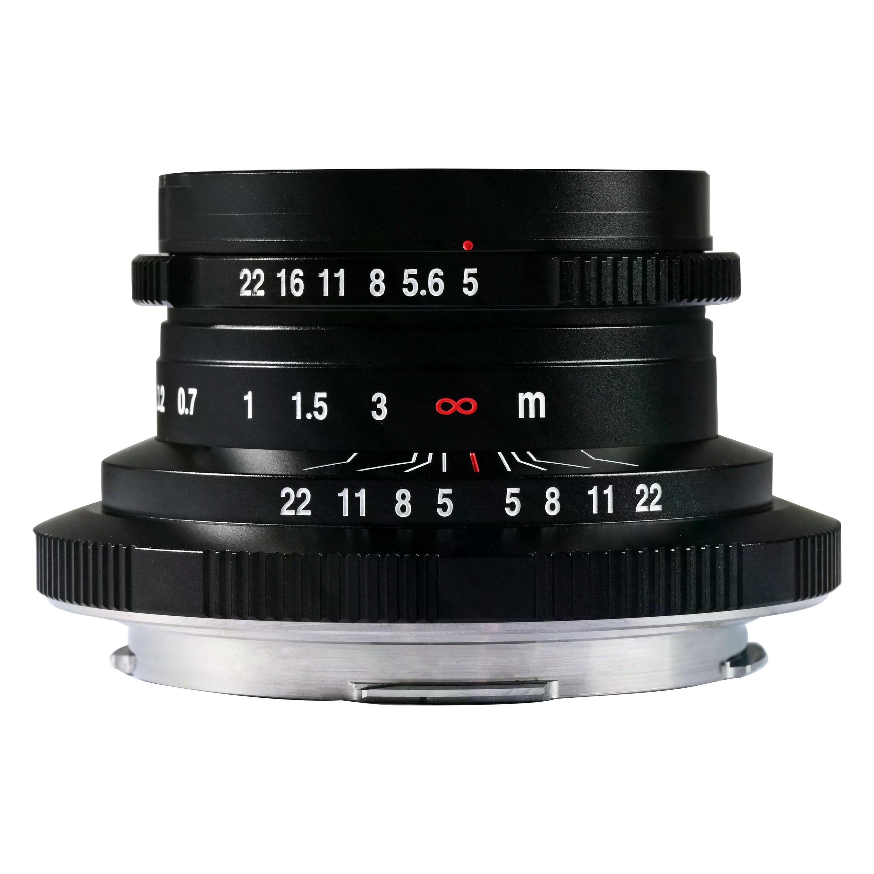 Laowa 15mm f/5 Cookie FF â Black L Mount (L-Mount, Vollformat) (VE1550LBLK)