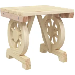 vidaXL, Gartentisch + Balkontisch, Urtendorf (2x Bank + Tisch) (115 x 55 x 65 cm)