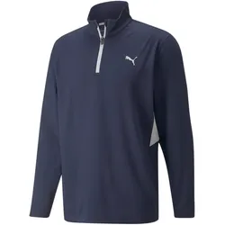 PUMA Vista 1/4 Golf Zip-Top Herren navy blazer/high rise M