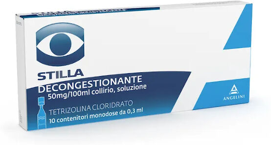 Angelini Pharma Stilla Decongestionante Collirio 10 Contenitori Monodose 0,3ml