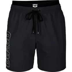 Arena ELASTIC BAND BEACH Badehose Herren | Gr. XXL | schwarz - schwarz