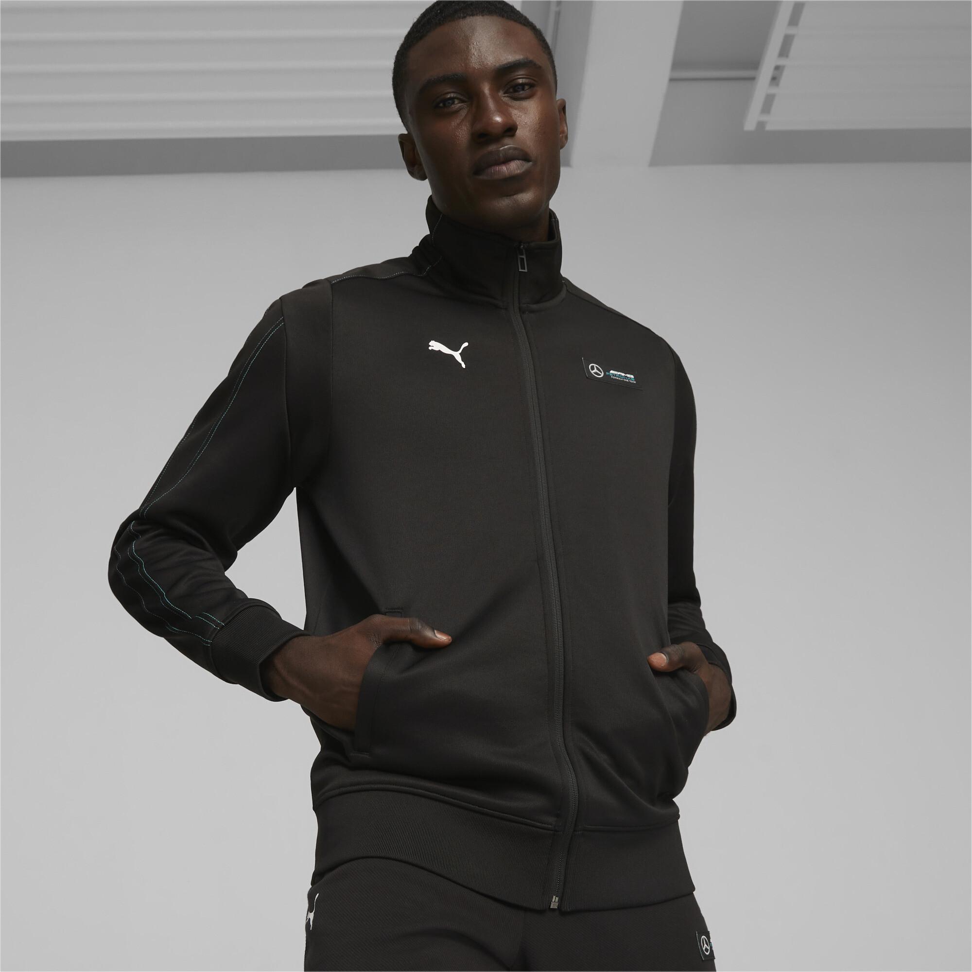 PUMA Herren Mercedes-AMG PETRONAS MT7 Motorsport Trackjacke