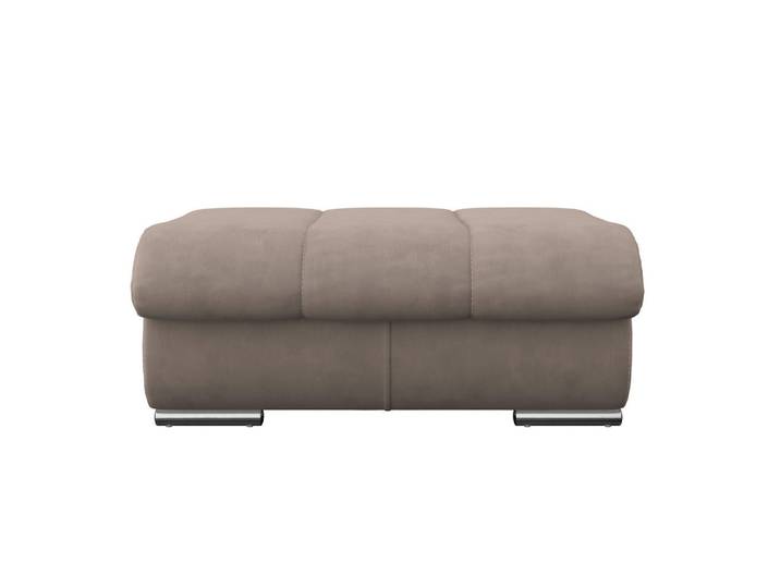 Mid.you Hocker, Beige, Metall, 100x43x80 cm, Stoffauswahl, Wohnzimmer, Hocker, Sitzhocker