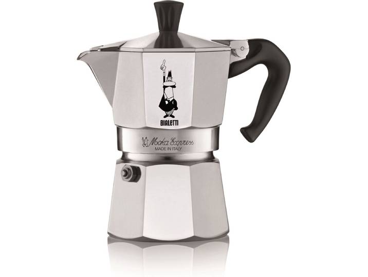 Bialetti Moka Express - Percolator - 3 kops - Aluminium