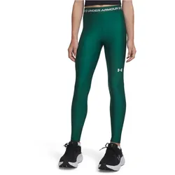 UNDER ARMOUR HeatGear Leggings Mädchen 312 - campus ivy/white M (137-149 cm)