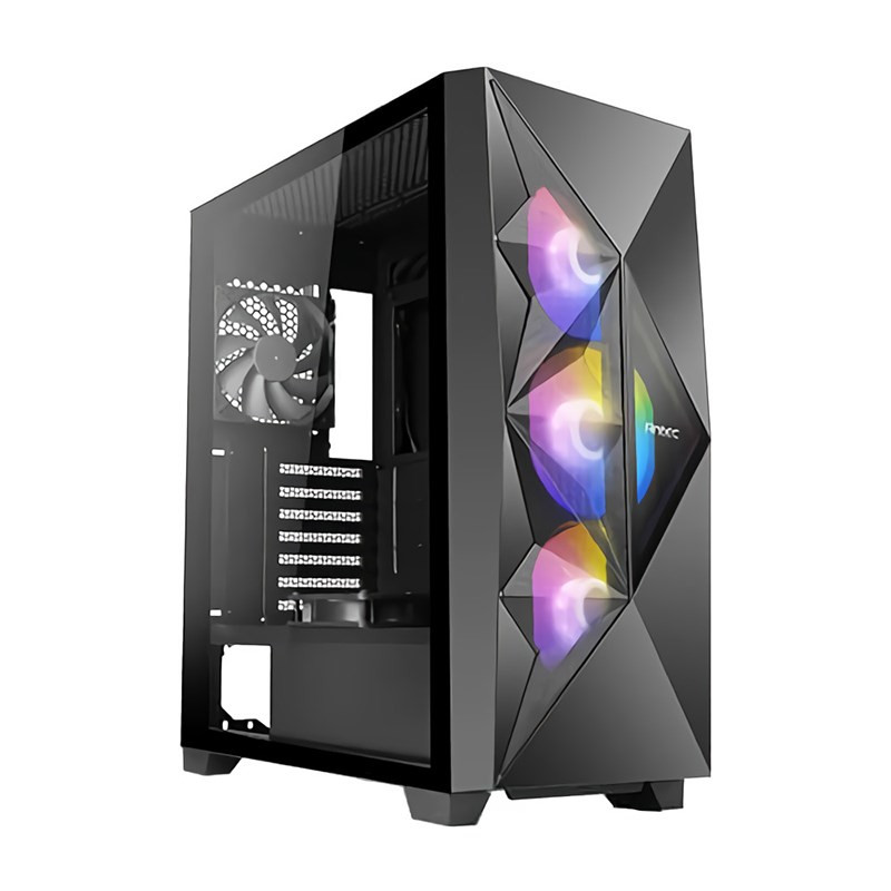 Antec DF800 FLUX Midi-tower Gaming Computerbehuizing, Zwart, ATX, Micro ATX, Mini-ITX