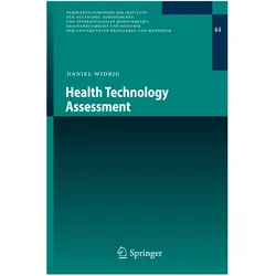 Health Technology Assessment, Fachbücher von Daniel Widrig