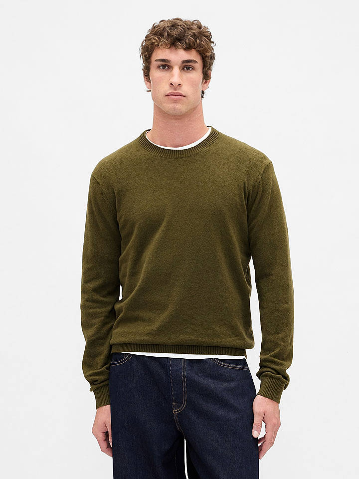 GAP Pullover in Oliv - XL