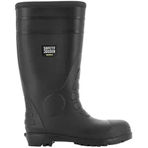 Safety-Jogger Gummistiefel Hercules Unisex 850100, S5 SRA, Halbschaft, PVC, schwarz, Größe 38
