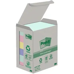 Post-it Haftnotizen Farbig Sortiert 38 x 51 mm 100 Blatt 6 Stück