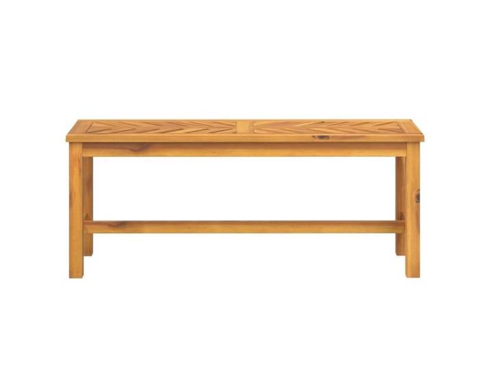 (SOLDES DEC)Banc de jardin pour 2 personnes - UU*NEW Banc de jardin 110 cm bois massif d'acacia 01_1157321