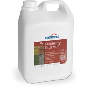 Remmers Grünbelagentferner 067603, Konzentrat für 250 m², für Stein- und Holzflächen, 2,5 Liter