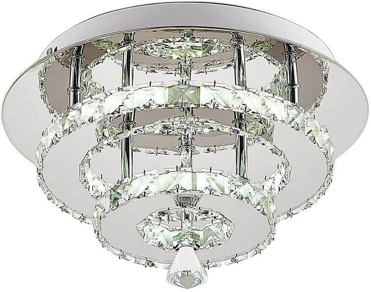 Ivy Bronx Semi Flush Mount Gold 14cm H X 30cm W X 30cm D