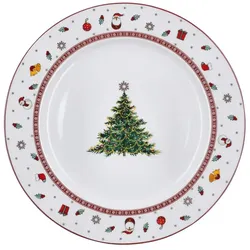 Peill+Putzler Keksteller Weihnachtsgeschirr Santa ¦ mehrfarbig ¦ Porzellan Ø: 30.0