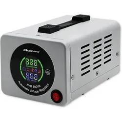 Qoltec 50722 Automatic Voltage Stabilize (1 Stk.), Batterien + Akkus