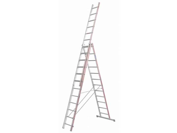 HYMER 404736 multifunctionele ladder, 3-delig, 3x12 sporten