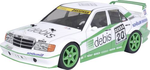 Tamiya TT-01E Mercedes Benz 190E debis Zakspeed Brushed 1:10 RC Modellauto Elektro Straßenmodell Allradantrieb (4WD) Bausatz