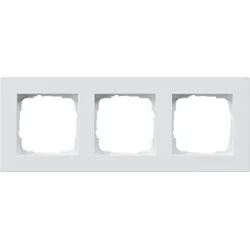 Gira Abdeckrahmen 3-fach reinweiß 0213225