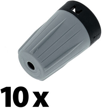 Neutrik BST-BNC-8 grey 10x Grau