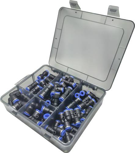 TRU COMPONENTS Pneumatik-Verbinder TC-14109140 TC-Fitting set - 6mm Rohr-Ø: 6mm 60St.