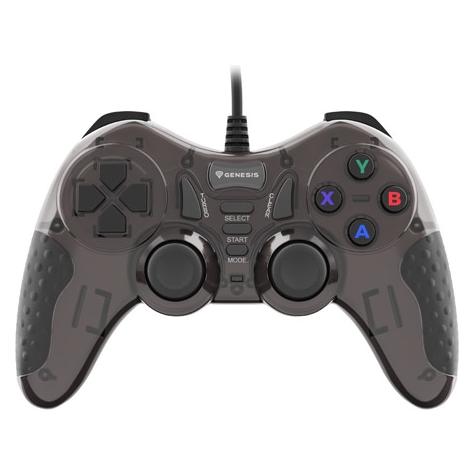 Genesis Wired gamepad MANGAN 200, for PC, vibration, black (PC) (NJG-2449)