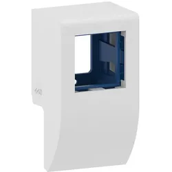 GGK 24188 Geräteträger SL 20x50mm-9010, universell, für ein Gerät 45x45 mm, alpinweiß SL 20x50-Box-1 SL20x50Box1