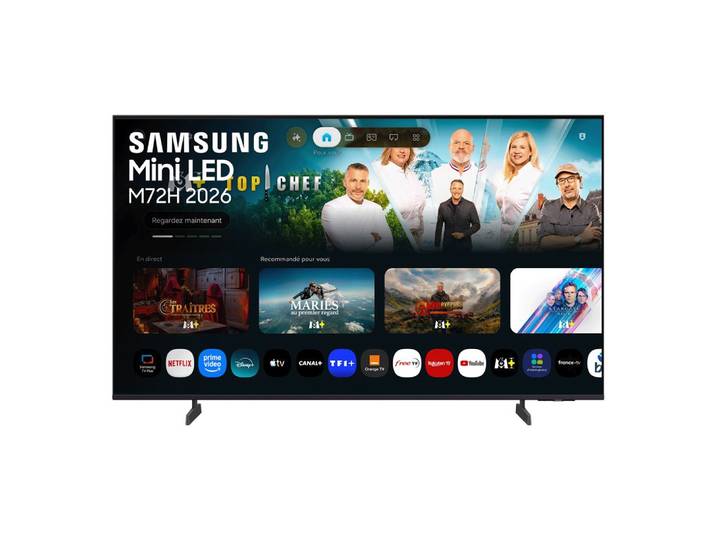Téléviseur Samsung Mini Led M72h 43 Pouces / Ultra Hd 4k / Smart Tv / Wi-fi