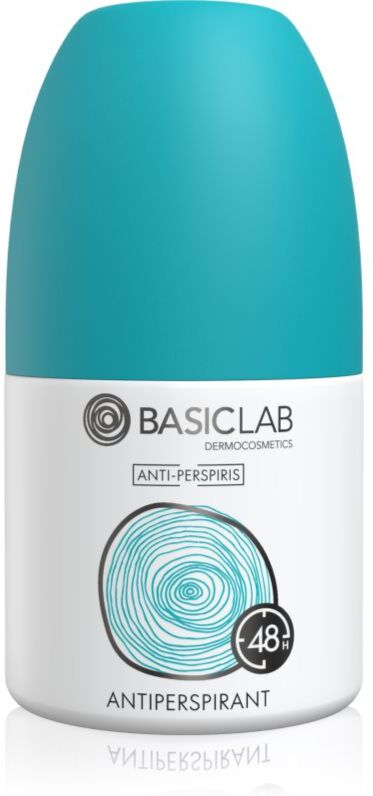 BasicLab Dermocosmetics Anti-Perspiris anti-transpirant roll-on effet 48h 60 ml