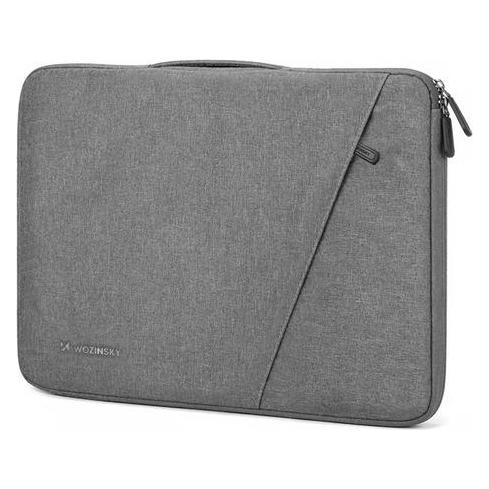Wozinsky WTNP-15G 15,6"-Laptoptasche mit ausziehbarem Griff - Grau (15.60", Universal) (1409315874)