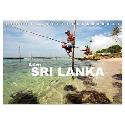 Asien - Sri Lanka (Tischkalender 2027 DIN A5 quer), CALVENDO Monatskalender