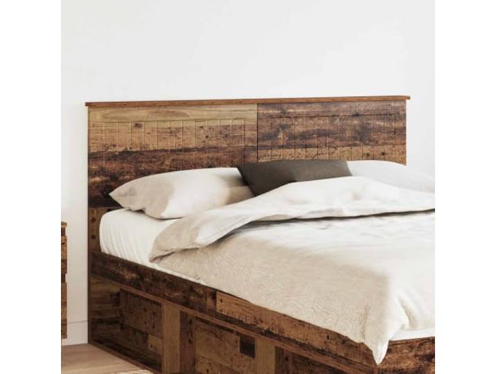Kopfteil aus modernem Holz Minimalistisches Design, einfache Reinigung, rechteckige Form, einfache Montage